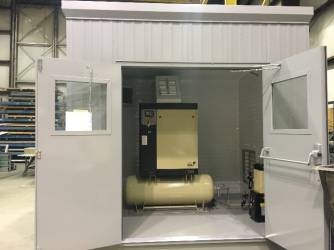 Fabricated enclosures from AGL On Site Solutions, crafted by experts to deliver precise, customized engineering solutions.