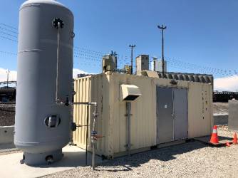 Custom containerized solutions by AGL On Site Solutions, designed and fabricated to lower operational startup costs.